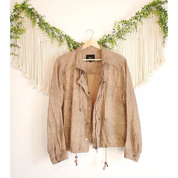 Rails Jackets & Blazers - Rails Animal Cheetah Print Tennessee Zip Up Jacket